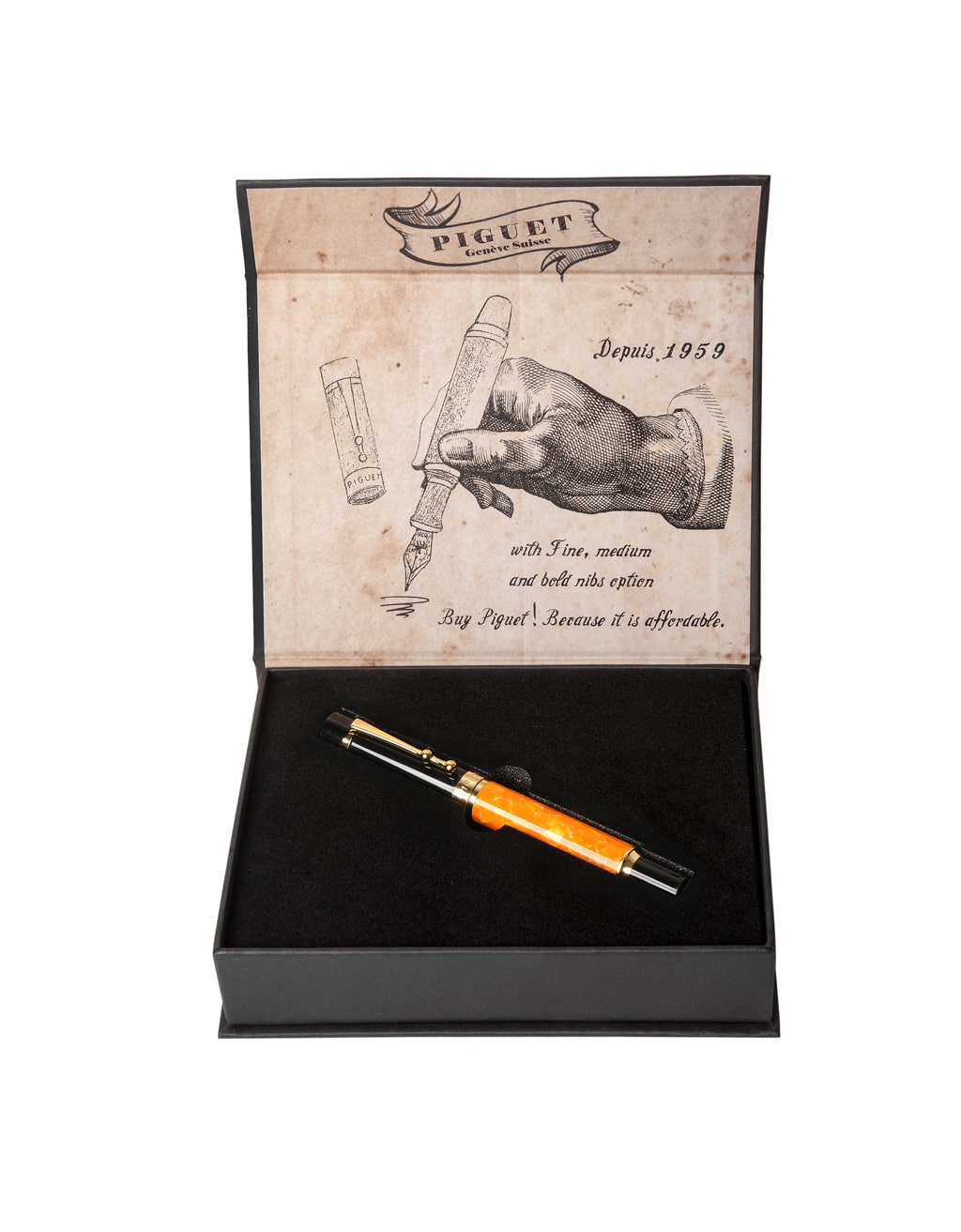Piguet TAURUS l’orange Rollerball Pen