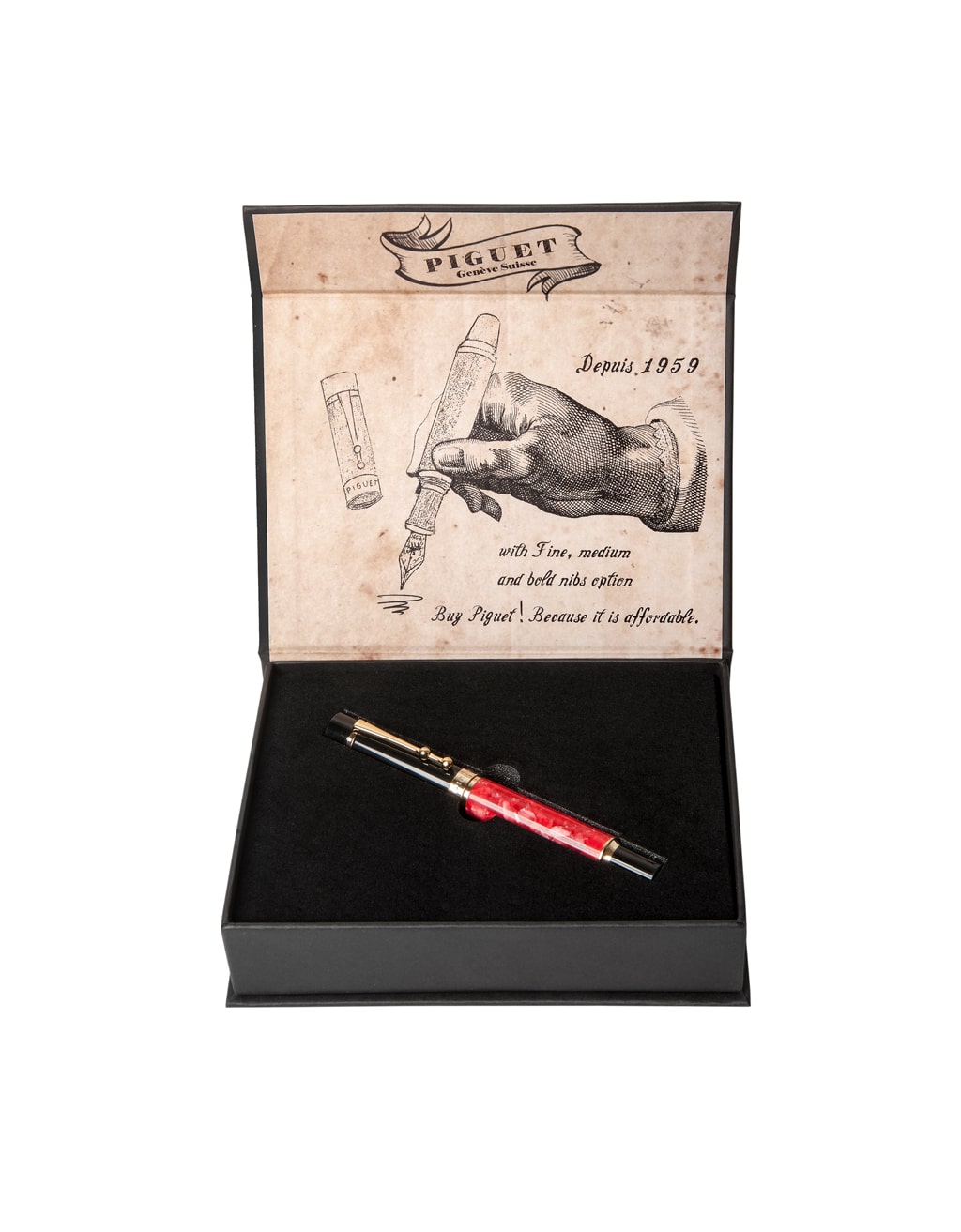 Piguet TAURUS Rouge Fountain Pen