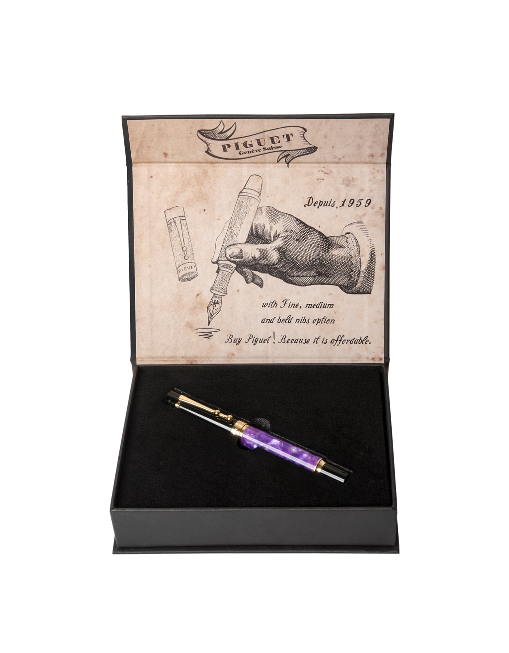 Piguet TAURUS Amour Violet Rollerball Pen